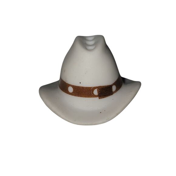 Vintage Collectible Western Cowboy Hat Thimble Porcelain Bone China T-3 - Picture 3 of 5